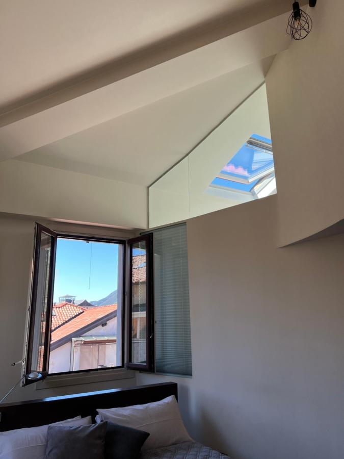 Casa Cavour Lecco - Downtown Design Penthouse Lägenhet Exteriör bild